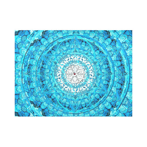 Protection from Jerusalem in blue Placemat 14’’ x 19’’