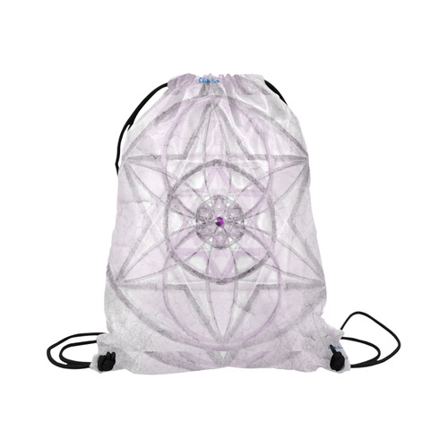 Protection- transcendental love by Sitre haim Large Drawstring Bag Model 1604 (Twin Sides)  16.5"(W) * 19.3"(H)