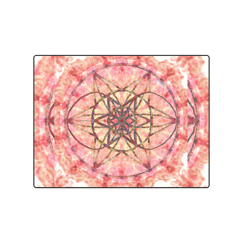 protection- vitality and awakening by Sitre haim Blanket 50"x60"