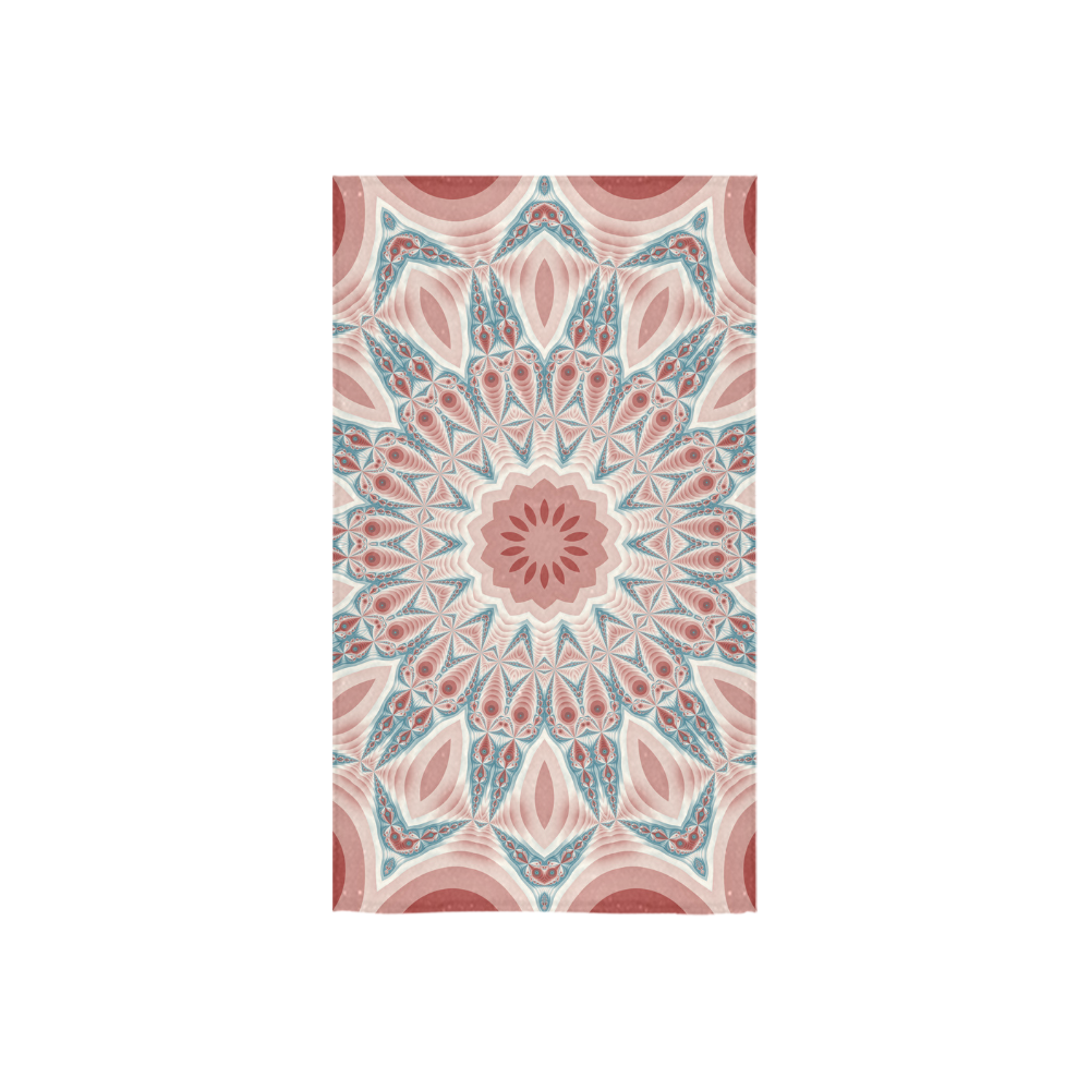 Modern Kaleidoscope Mandala Fractal Art Graphic Custom Towel 16"x28"