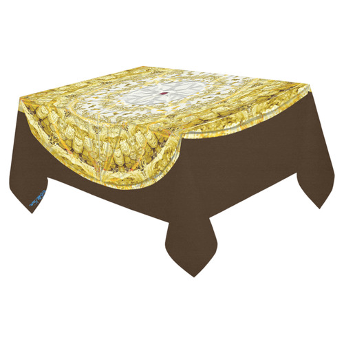 protection from Jerusalem of gold Cotton Linen Tablecloth 52"x 70"