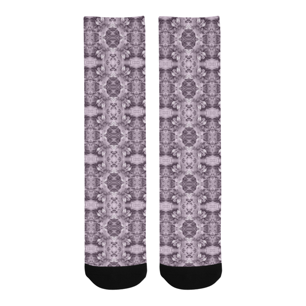 Gray Royalty Trouser Socks