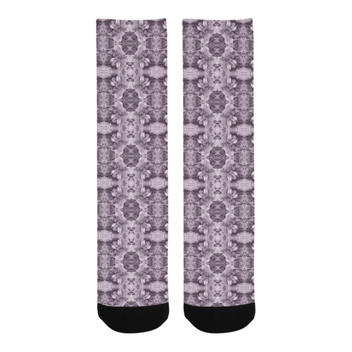 Gray Royalty Trouser Socks