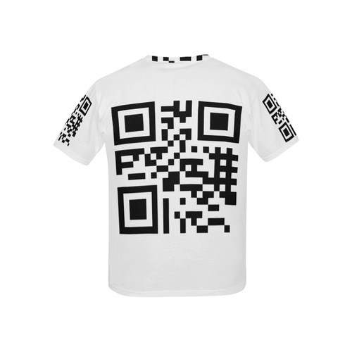 QR-CODE Kids' All Over Print T-shirt (USA Size) (Model T40)