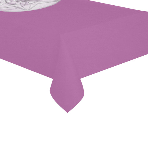 Protection- transcendental love by Sitre haim Cotton Linen Tablecloth 60"x120"