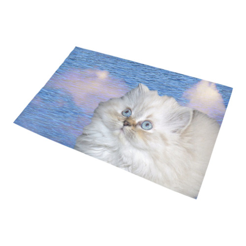 Cat and Water Bath Rug 20''x 32''