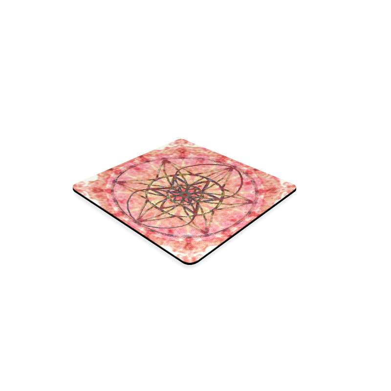 protection- vitality and awakening by Sitre haim Square Coaster
