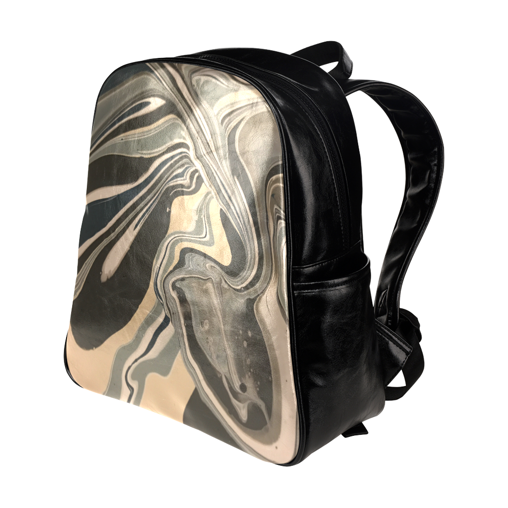 Twisted Multi-Pockets Backpack (Model 1636)