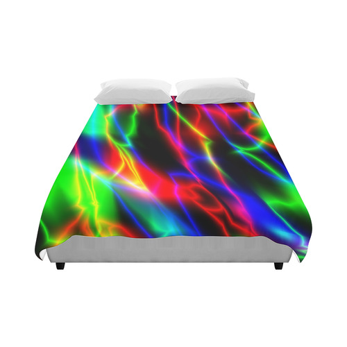 neon-nights Duvet Cover 86"x70" ( All-over-print)