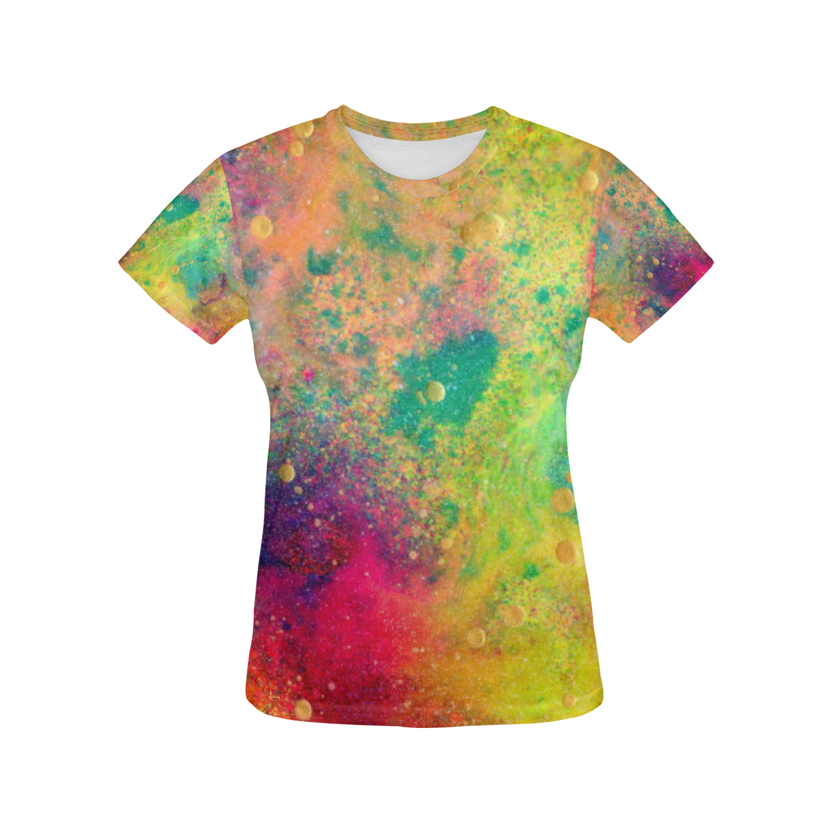 Cosmic All Over Print T-Shirt for Women (USA Size) (Model T40)