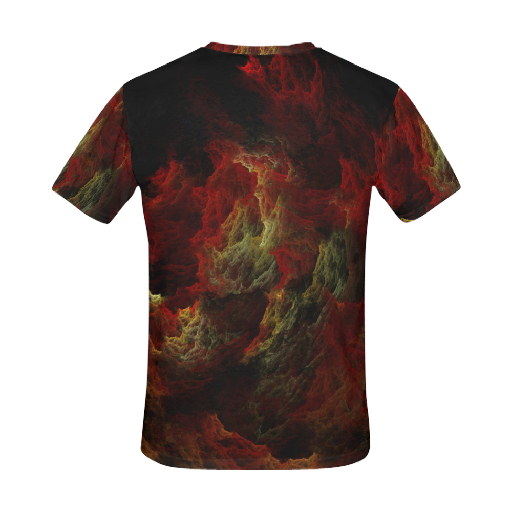 Burning in Hell All Over Print T-Shirt for Men (USA Size) (Model T40)