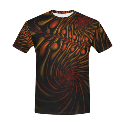 Seeded All Over Print T-Shirt for Men (USA Size) (Model T40)