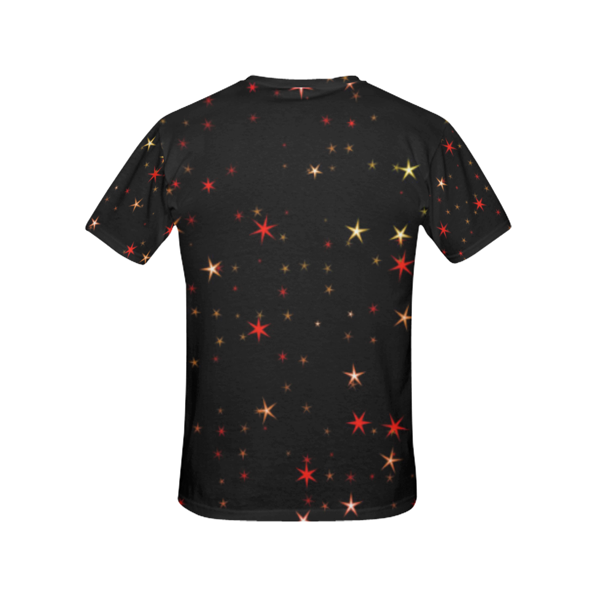Awesome allover Stars 02B by FeelGood All Over Print T-Shirt for Women (USA Size) (Model T40)