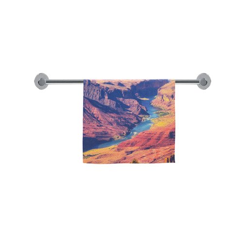 mountain and desert at Grand Canyon national park, USA Custom Towel 16"x28"