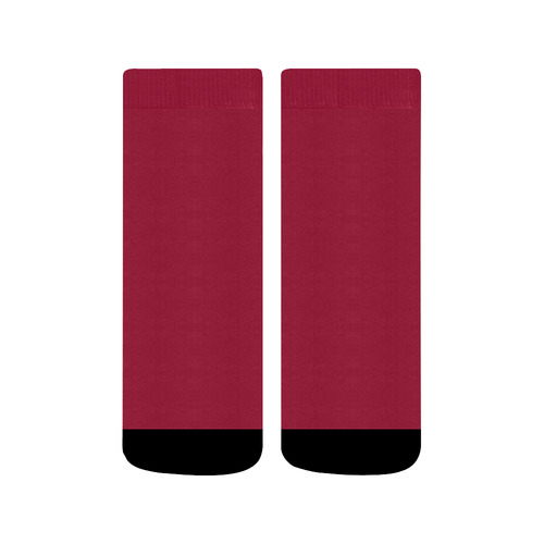 Jester Red Quarter Socks