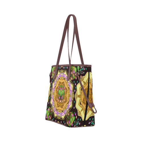 Raining love peace over  creation of life 2 Clover Canvas Tote Bag (Model 1661)