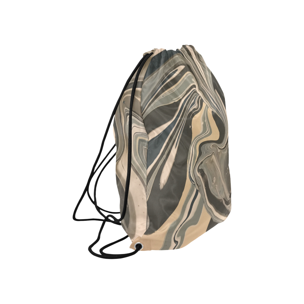 Twisted Large Drawstring Bag Model 1604 (Twin Sides)  16.5"(W) * 19.3"(H)