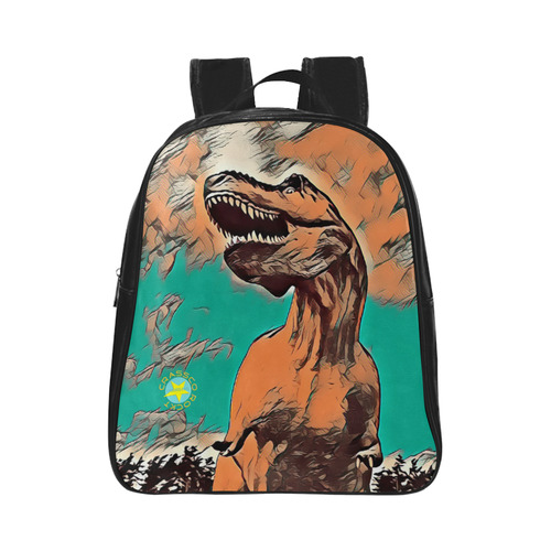 DINO BY CRASSCO KIDS School Backpack (Model 1601)(Small)