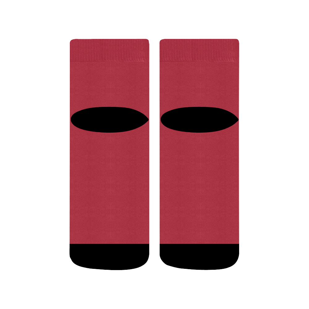 Scarlet Quarter Socks