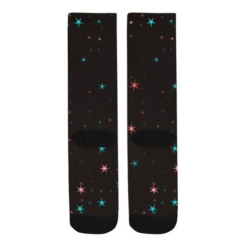 Awesome allover Stars 02F by FeelGood Trouser Socks