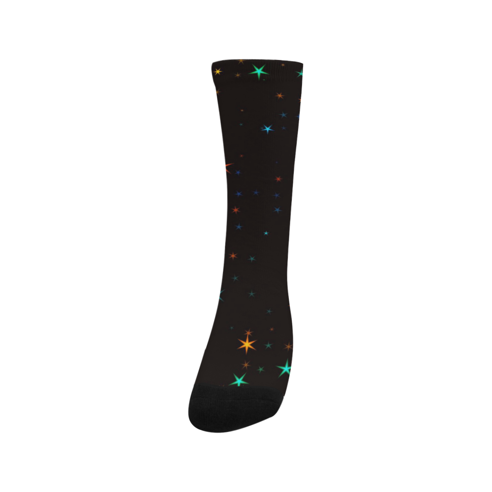 Awesome allover Stars 02E by FeelGood Trouser Socks