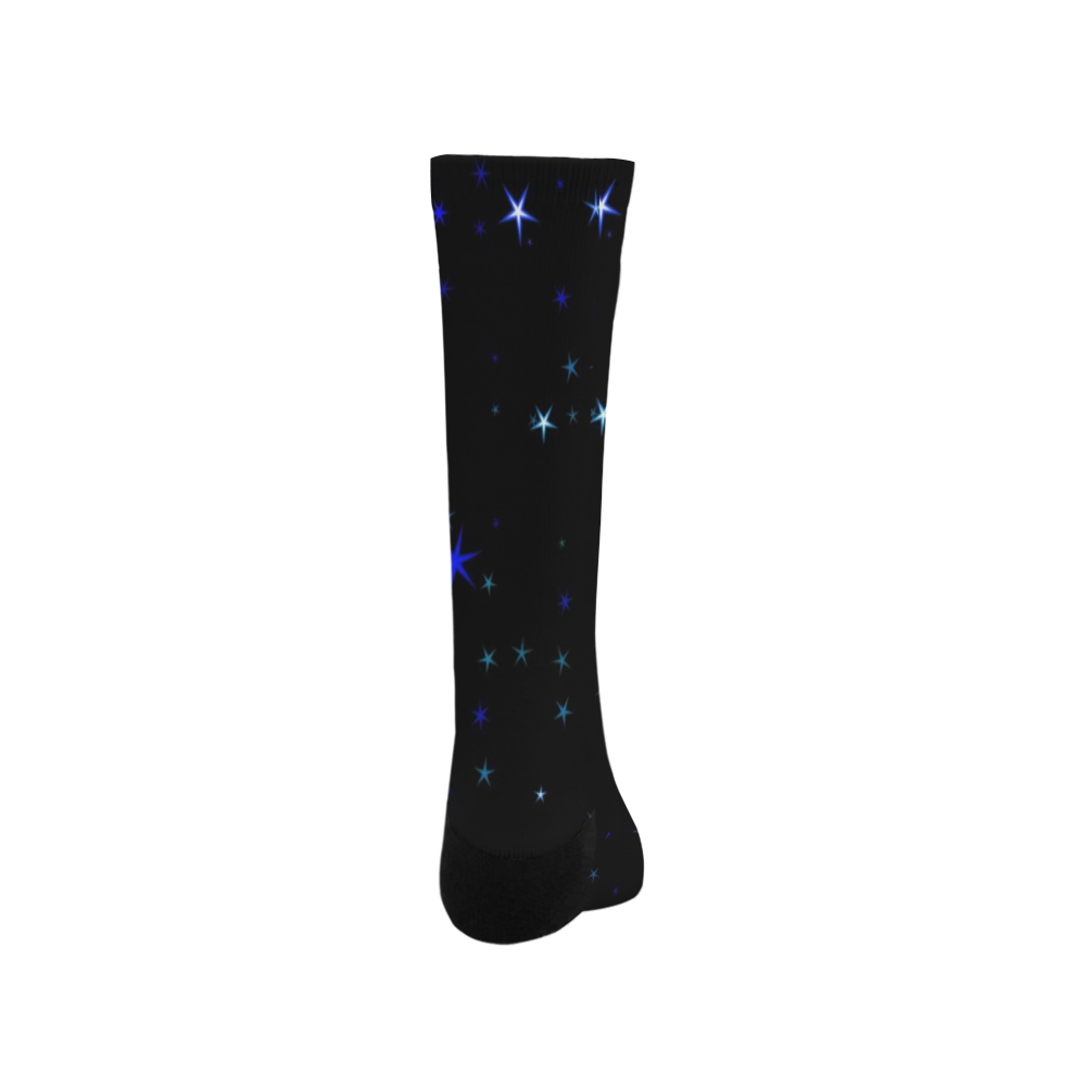 Awesome allover Stars 02C by FeelGood Trouser Socks