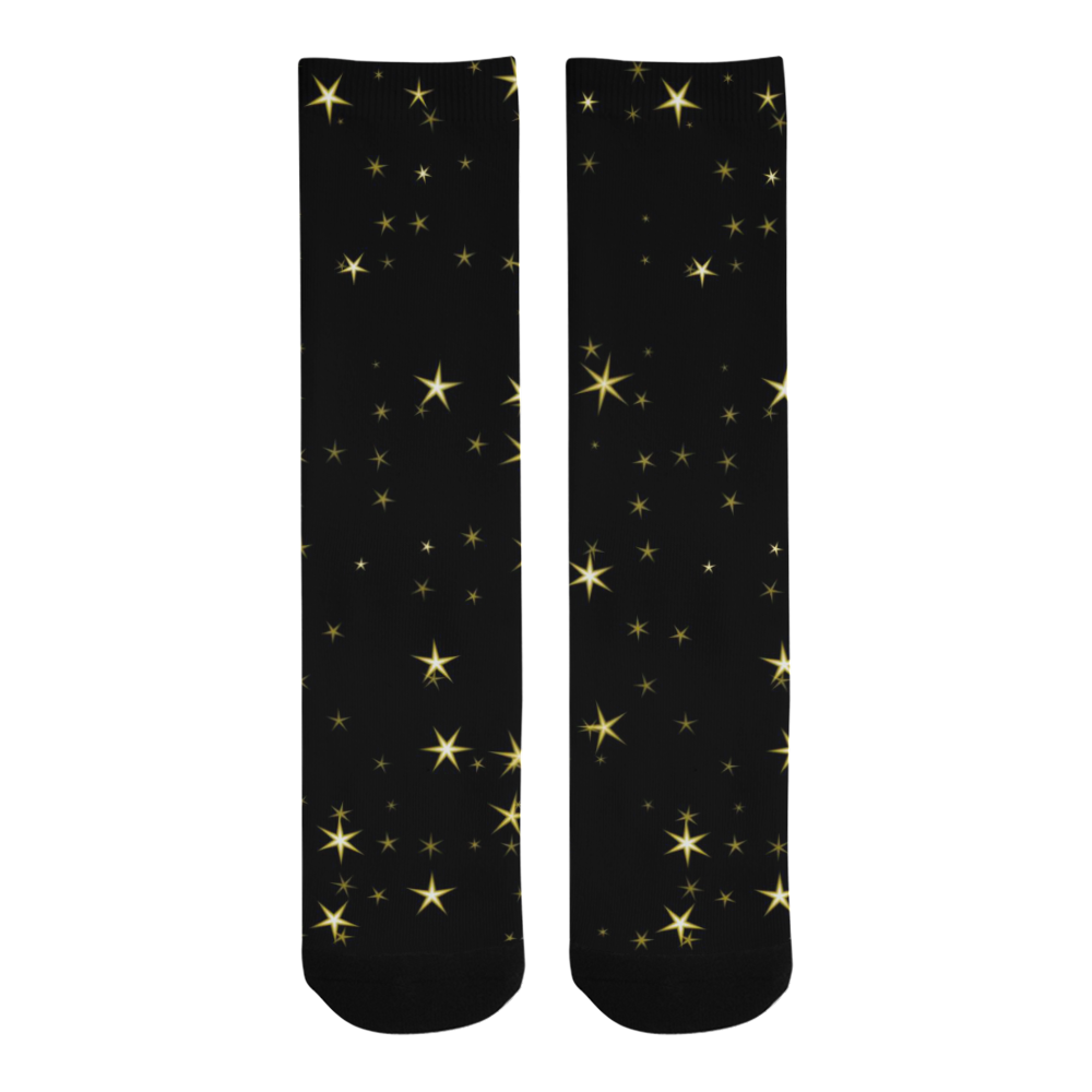 Awesome allover Stars 02A by FeelGood Trouser Socks