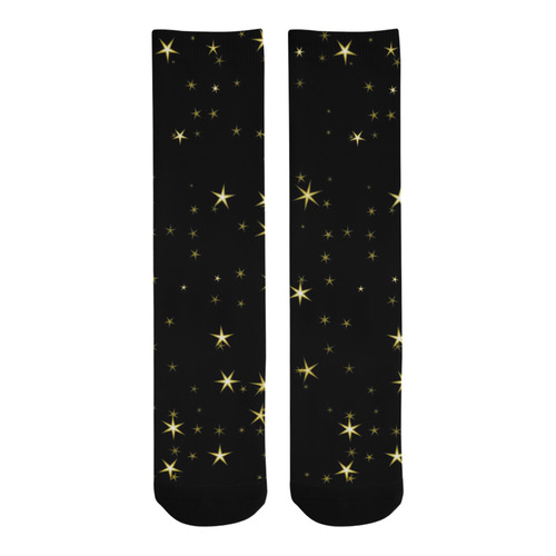 Awesome allover Stars 02A by FeelGood Trouser Socks