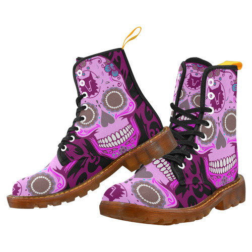 FUNNY SKULL BY CRASSCO Martin Boots For Women Model 1203H