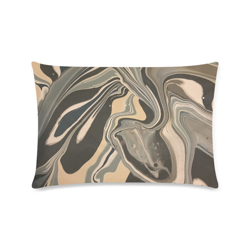 Twisted Custom Rectangle Pillow Case 16"x24" (one side)