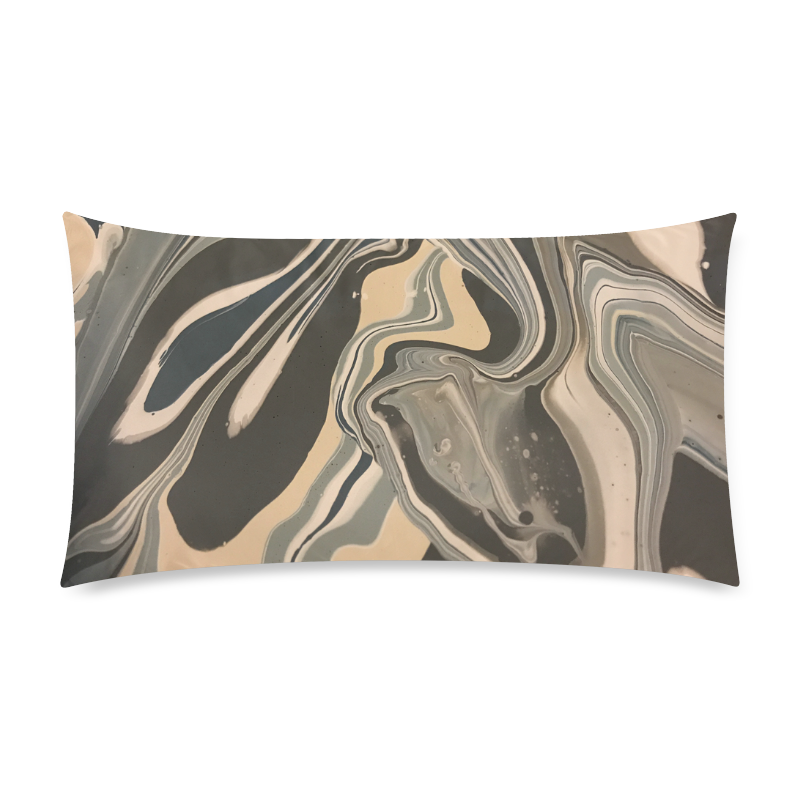 twisted Rectangle Pillow Case 20"x36"(Twin Sides)