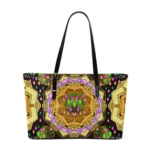 Raining love peace over  creation of life 2 Euramerican Tote Bag/Large (Model 1656)