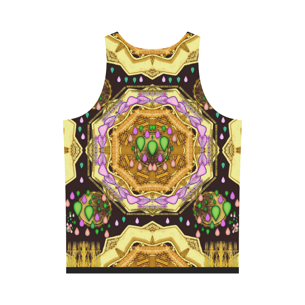 Raining love peace over  creation of life 2 All Over Print Tank Top for Men (Model T43)