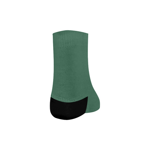 Foliage Green Quarter Socks