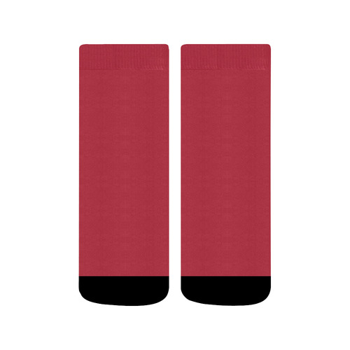 Scarlet Quarter Socks