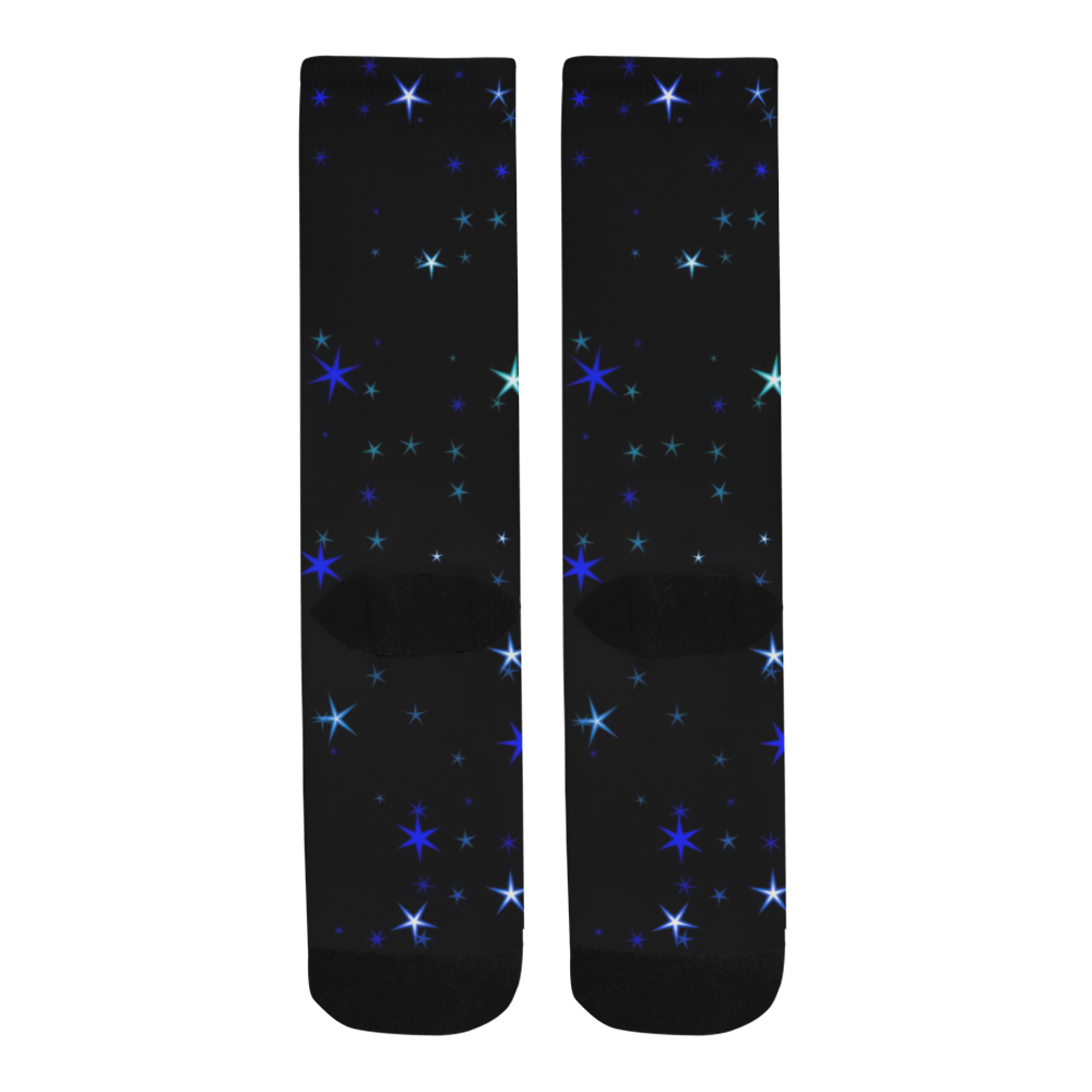 Awesome allover Stars 02C by FeelGood Trouser Socks