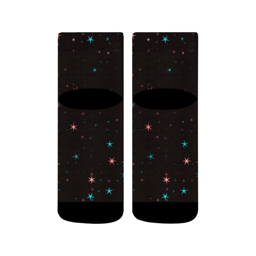 Awesome allover Stars 02F by FeelGood Quarter Socks