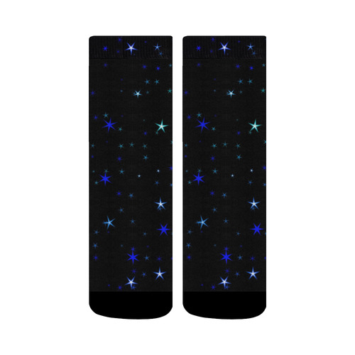 Awesome allover Stars 02C by FeelGood Crew Socks
