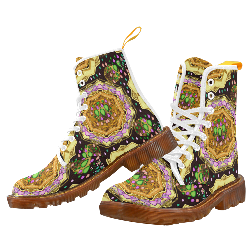 Raining love peace over  creation of life 2 Martin Boots For Women Model 1203H