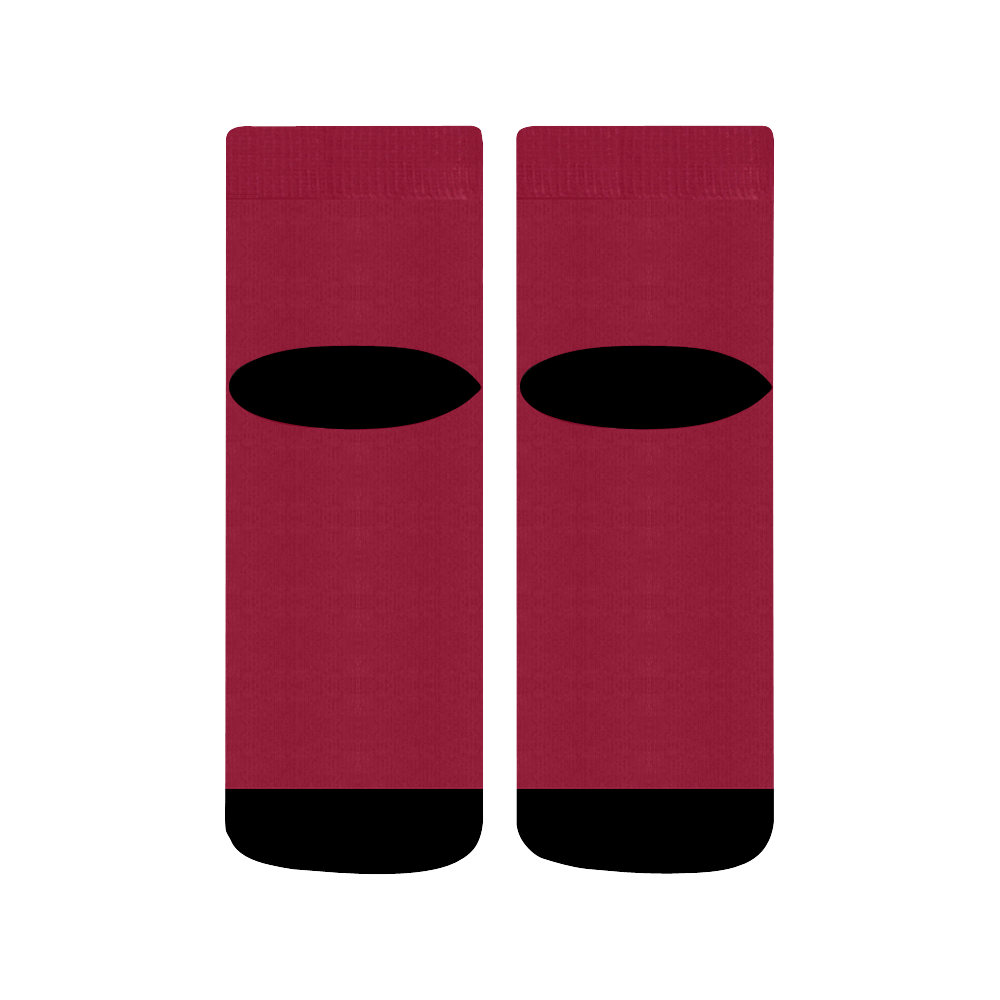 Jester Red Quarter Socks