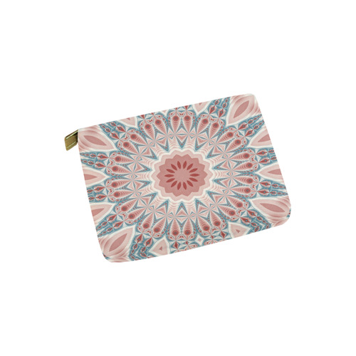Modern Kaleidoscope Mandala Fractal Art Graphic Carry-All Pouch 6''x5''