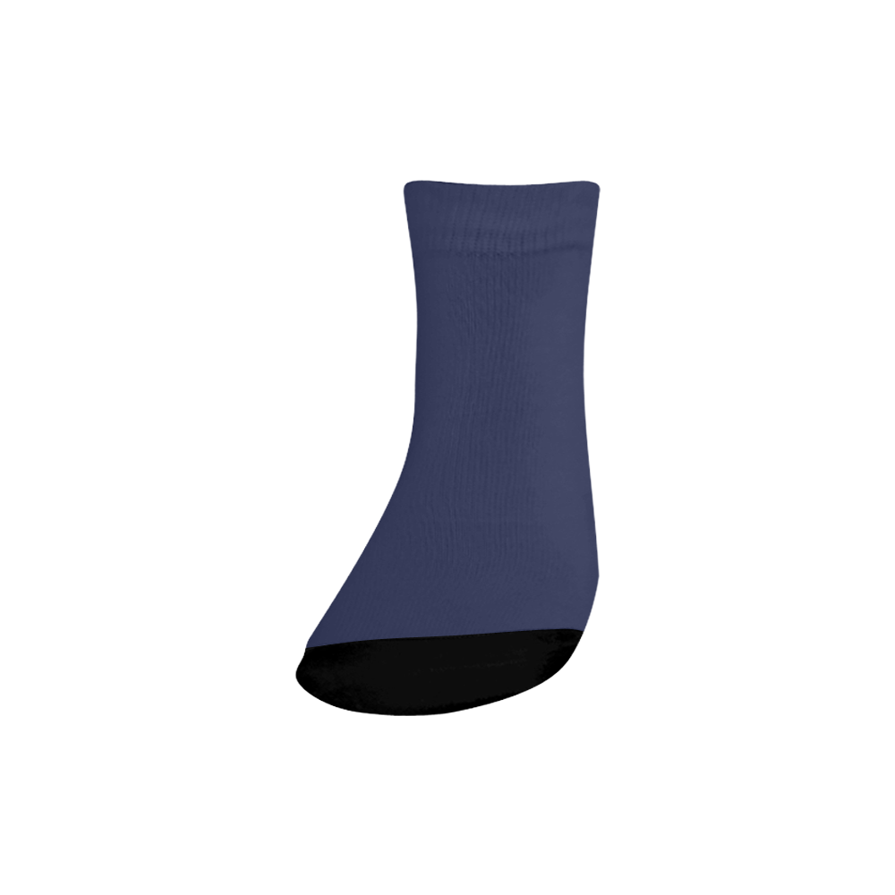 Blueberry Quarter Socks