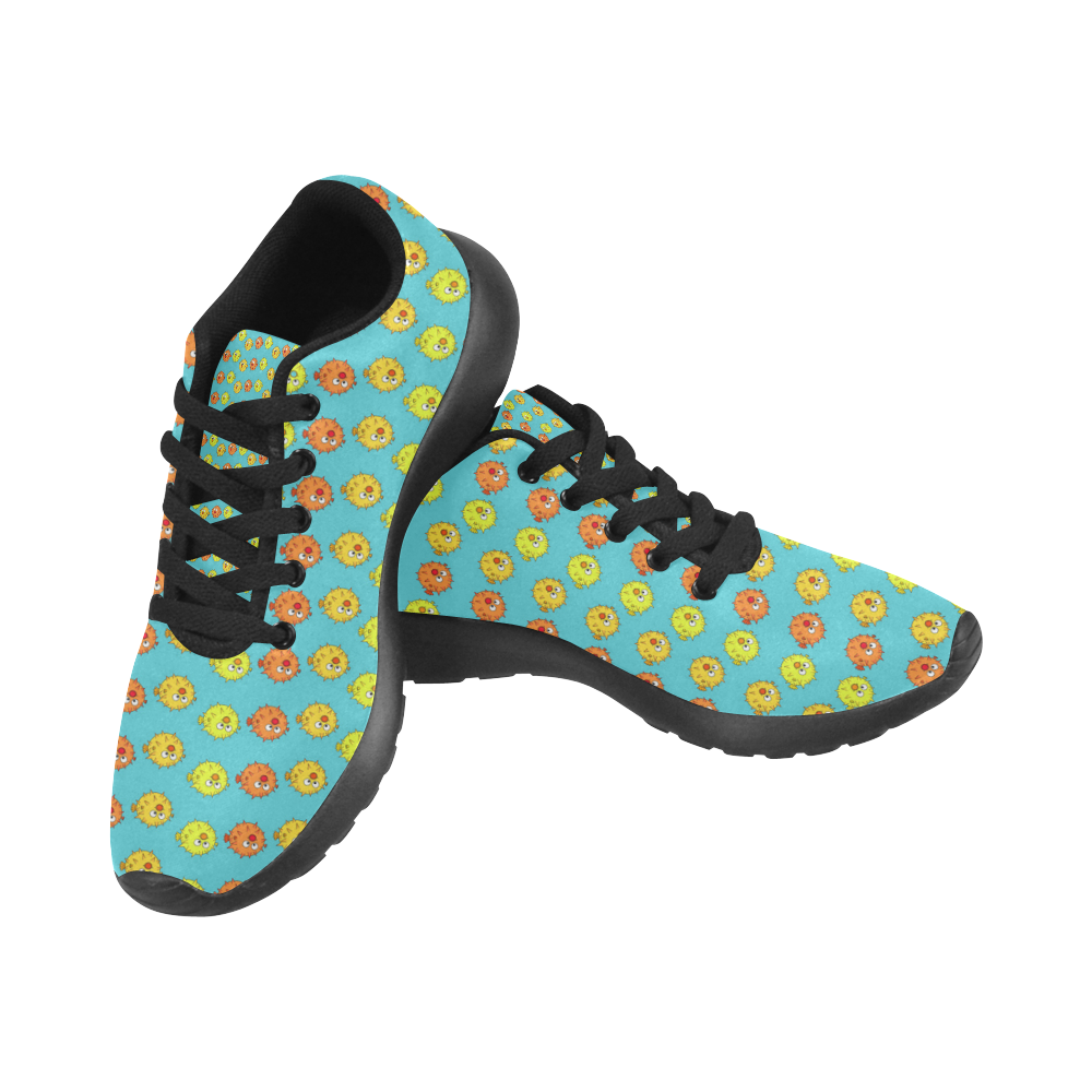 Fish Pattern Men’s Running Shoes (Model 020)
