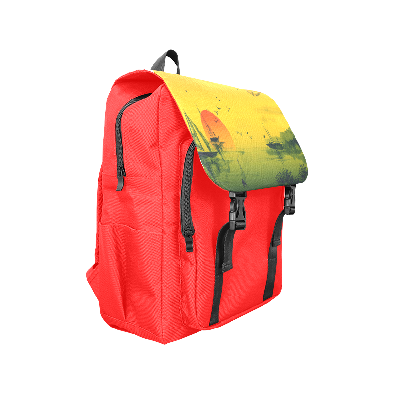 Sunset Orient Escape Casual Shoulders Backpack (Model 1623)