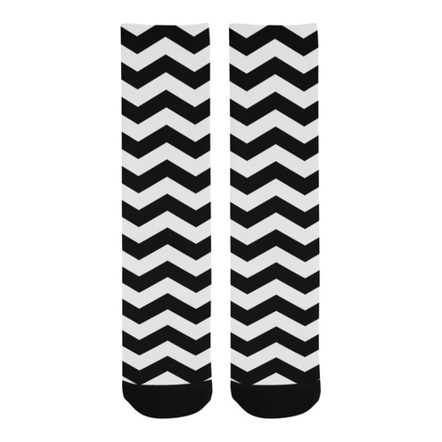 Chevron black and white socks VAS2 Trouser Socks