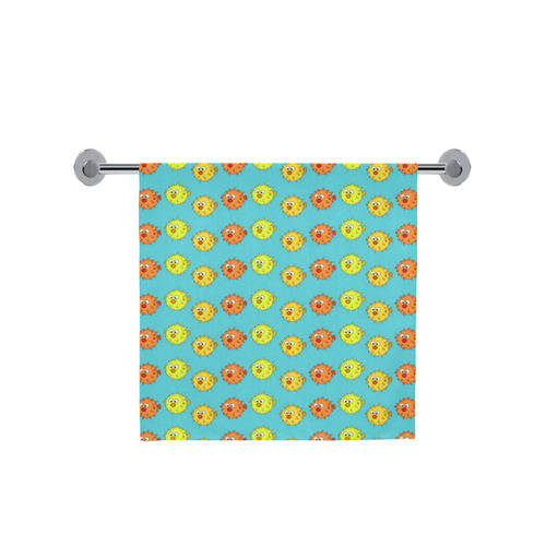 Fish Pattern Bath Towel 30"x56"