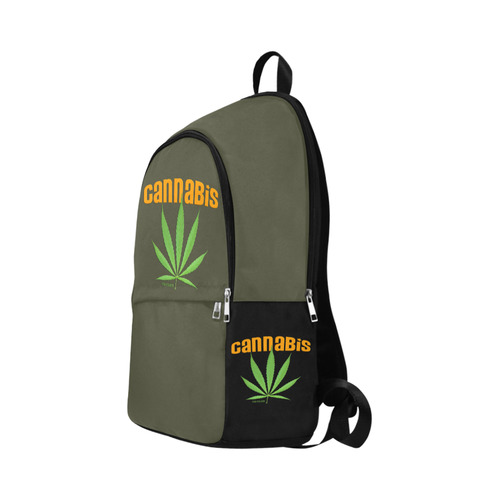 CANNABIS Fabric Backpack for Adult (Model 1659)