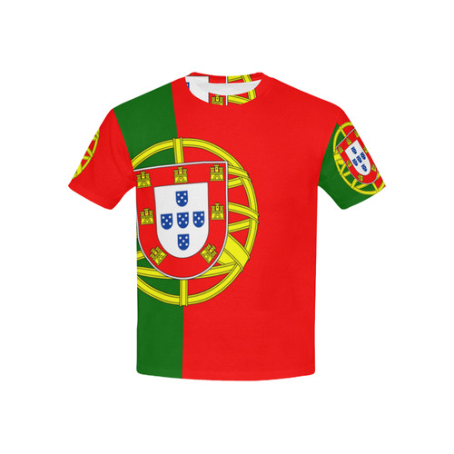 PORTUGAL Kids' All Over Print T-shirt (USA Size) (Model T40)