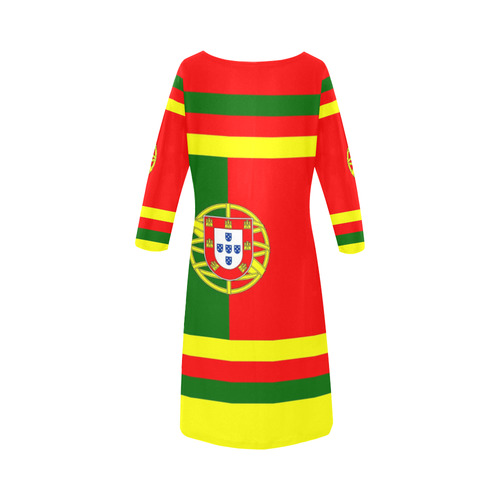 PORTUGAL 2 Round Collar Dress (D22)
