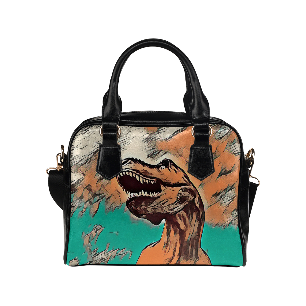 DINO TYRANNOSAURUS Shoulder Handbag (Model 1634)